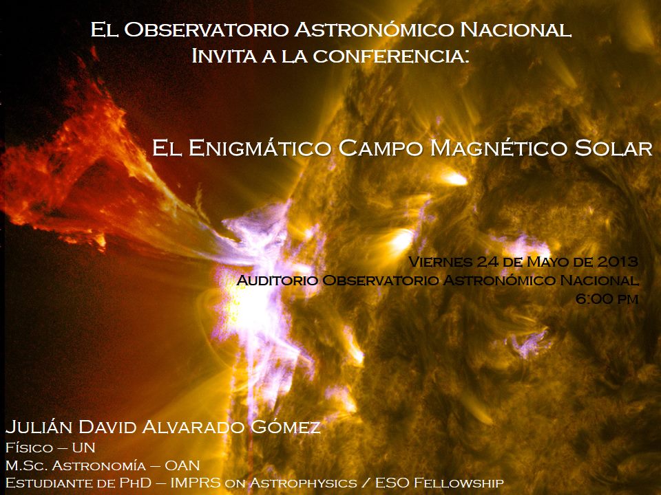 Enigmatico Campo Magnetico Solar